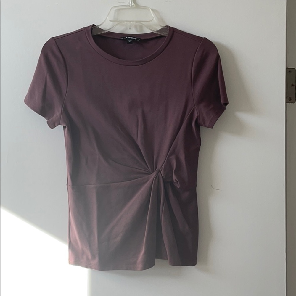 Plum shirt